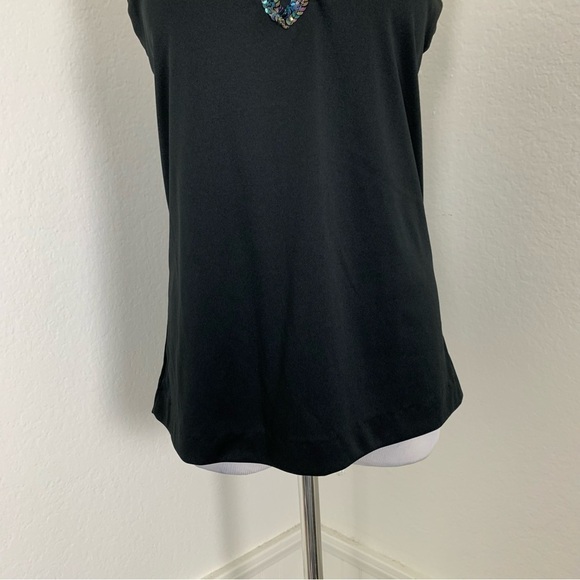 NWT Deadstock Teddi of California Sequin Cut Out Tank Cami 90s Y2K - Picture 9 of 16